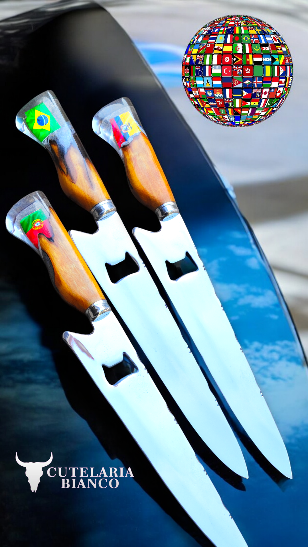 Faca Artesanal Modelo Patria Amada