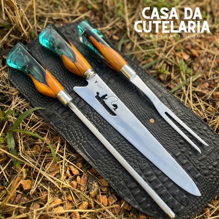 Kit Churrasqueiro Pescador - Cabo Isca
