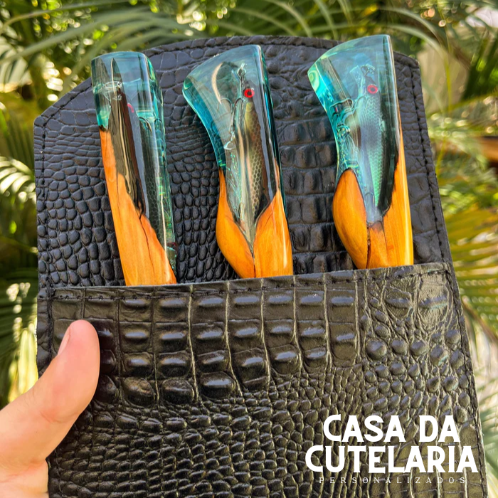 Kit Churrasqueiro Pescador - Cabo Isca