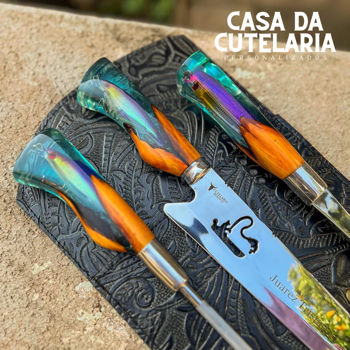 Kit Churrasqueiro Pescador - Cabo Isca