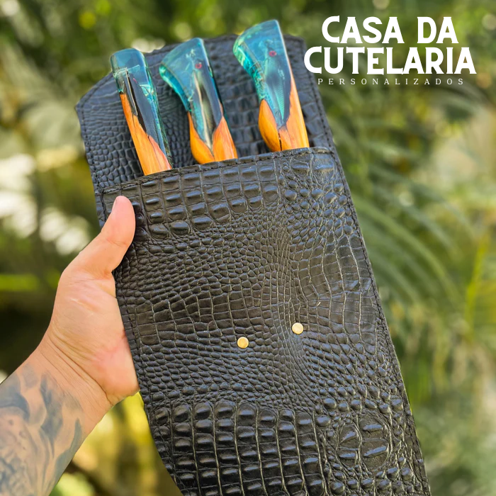 Kit Churrasqueiro Pescador - Cabo Isca