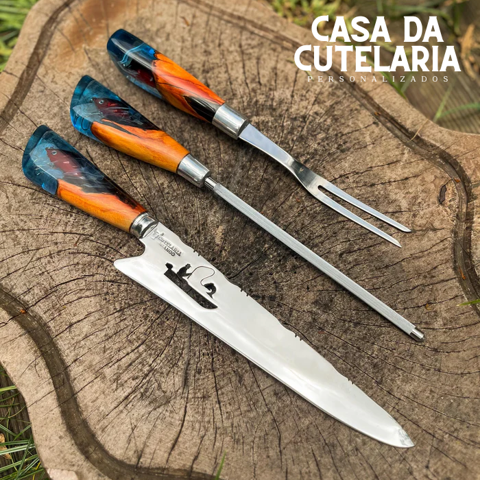 Kit Churrasqueiro Pescador - Cabo Isca