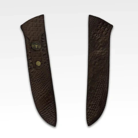 Faca Artesanal Personalizada p/ Churrasco Padroeira 10” – Edição Especial Colecionador