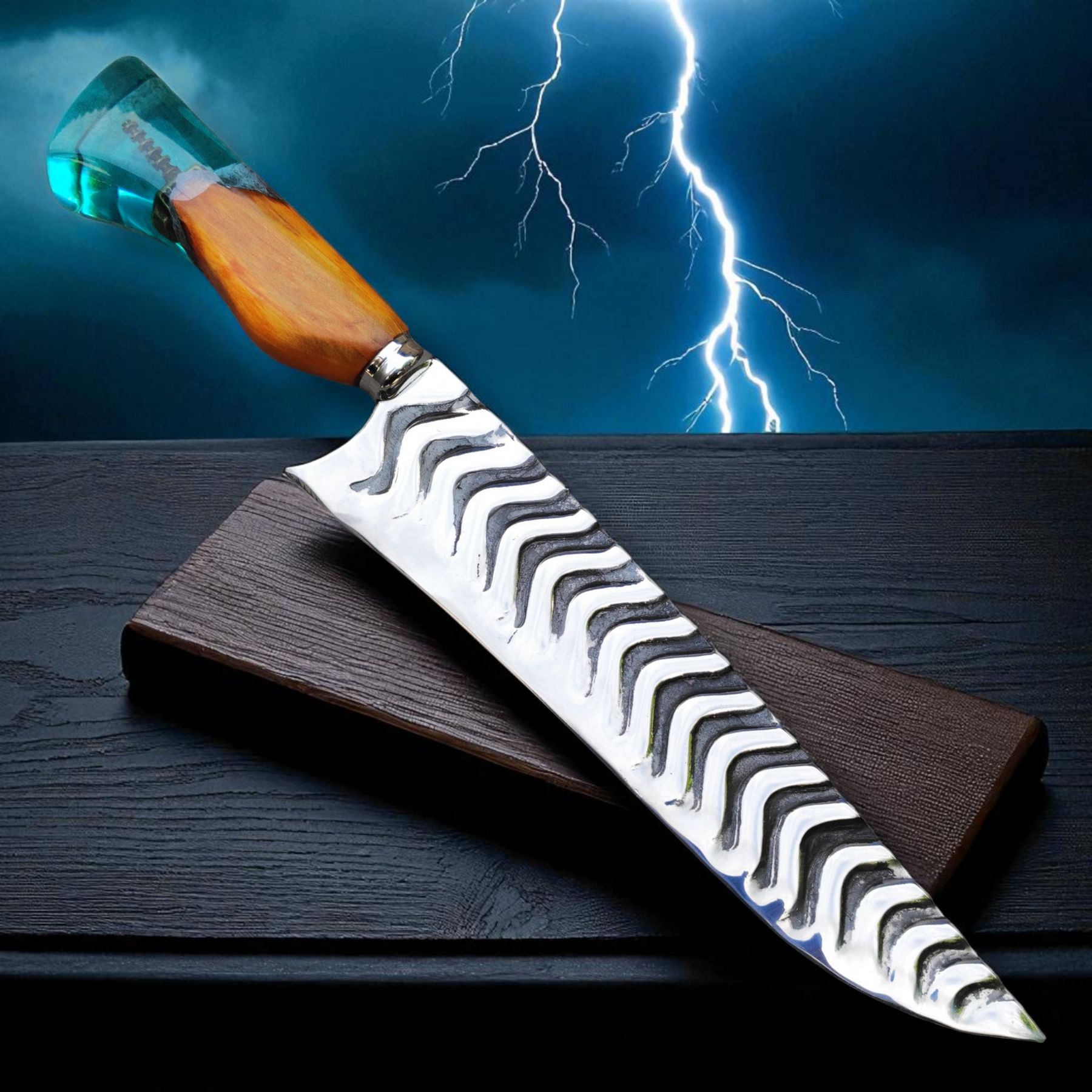 Faca Artesanal Modelo Thor