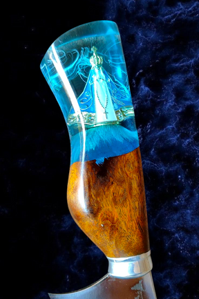 Faca Artesanal Padroeira edição especial GOLD